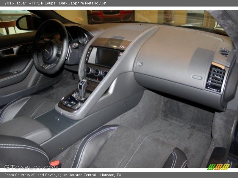 Dark Sapphire Metallic / Jet 2016 Jaguar F-TYPE R Coupe