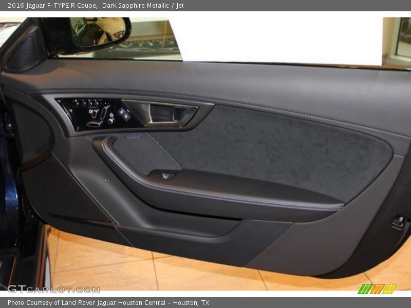 Dark Sapphire Metallic / Jet 2016 Jaguar F-TYPE R Coupe