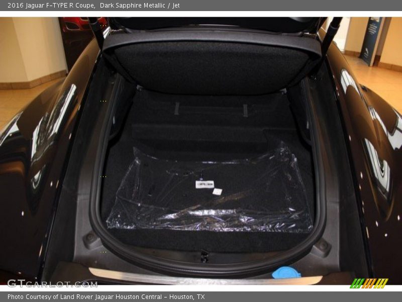 Dark Sapphire Metallic / Jet 2016 Jaguar F-TYPE R Coupe