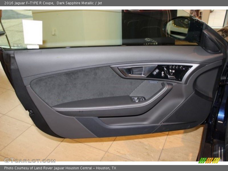 Dark Sapphire Metallic / Jet 2016 Jaguar F-TYPE R Coupe