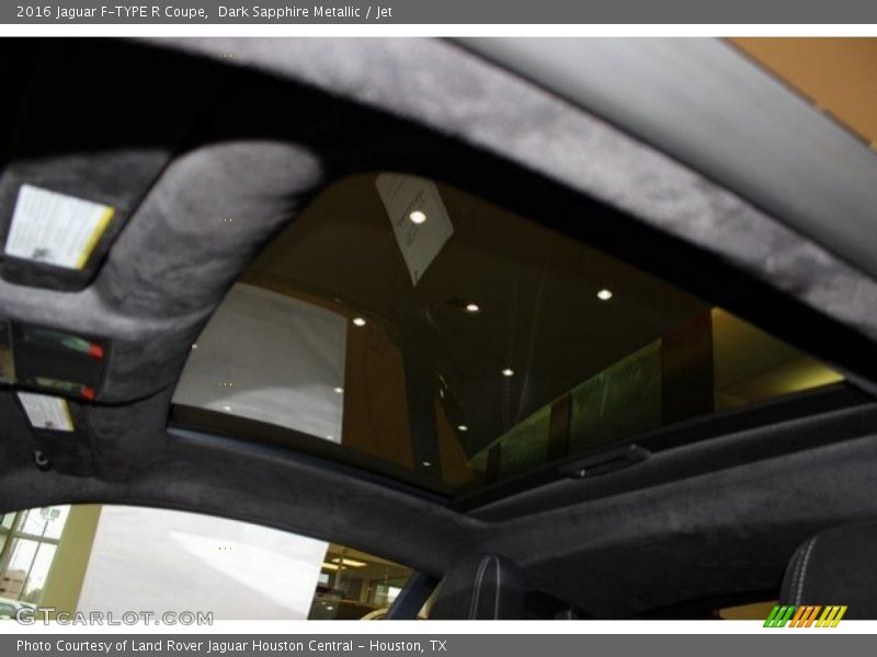 Dark Sapphire Metallic / Jet 2016 Jaguar F-TYPE R Coupe