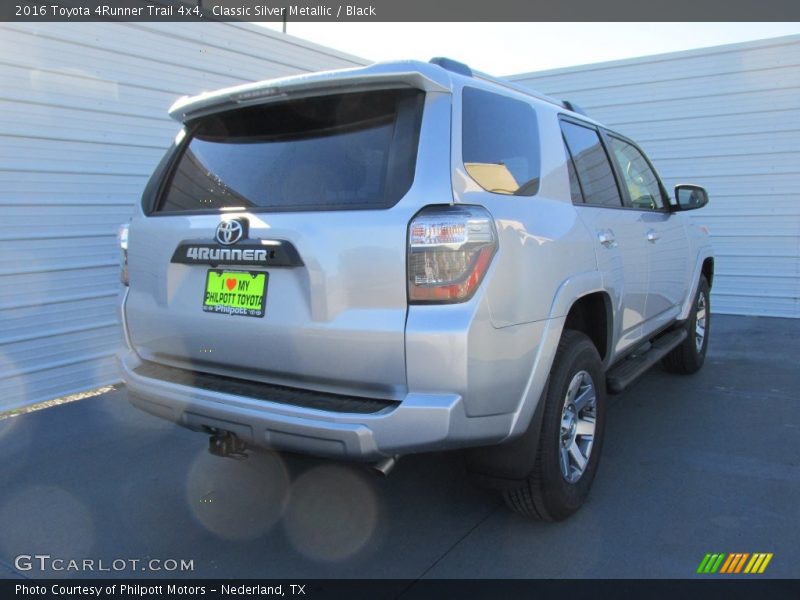 Classic Silver Metallic / Black 2016 Toyota 4Runner Trail 4x4