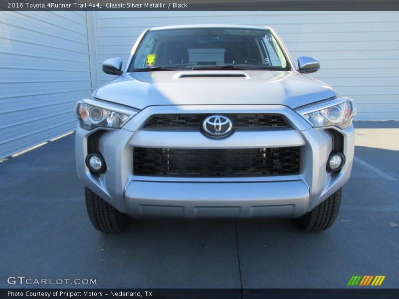 Classic Silver Metallic / Black 2016 Toyota 4Runner Trail 4x4