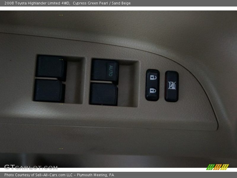 Cypress Green Pearl / Sand Beige 2008 Toyota Highlander Limited 4WD