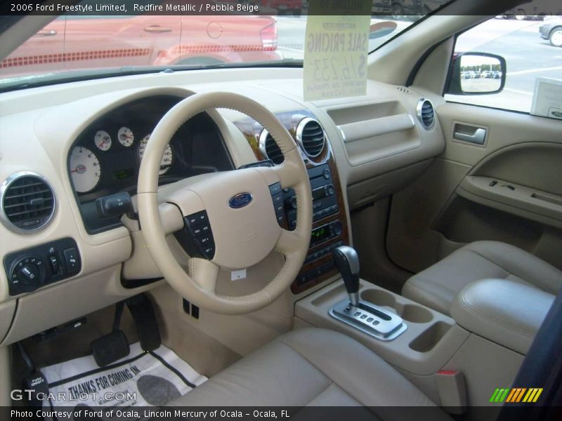 Redfire Metallic / Pebble Beige 2006 Ford Freestyle Limited