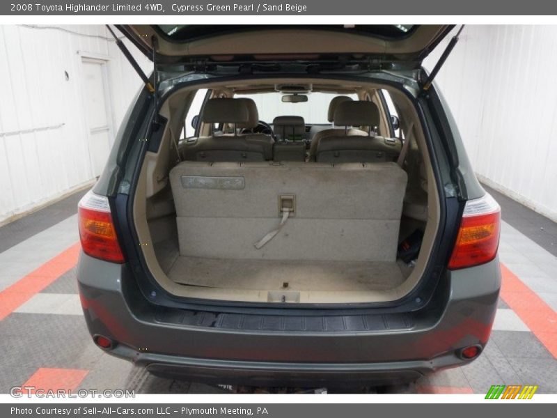 Cypress Green Pearl / Sand Beige 2008 Toyota Highlander Limited 4WD