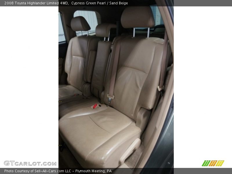 Cypress Green Pearl / Sand Beige 2008 Toyota Highlander Limited 4WD