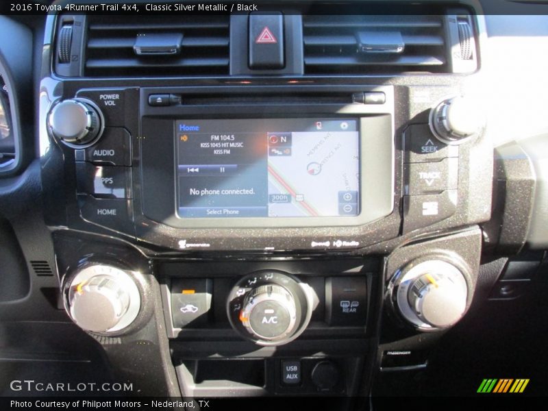 Classic Silver Metallic / Black 2016 Toyota 4Runner Trail 4x4