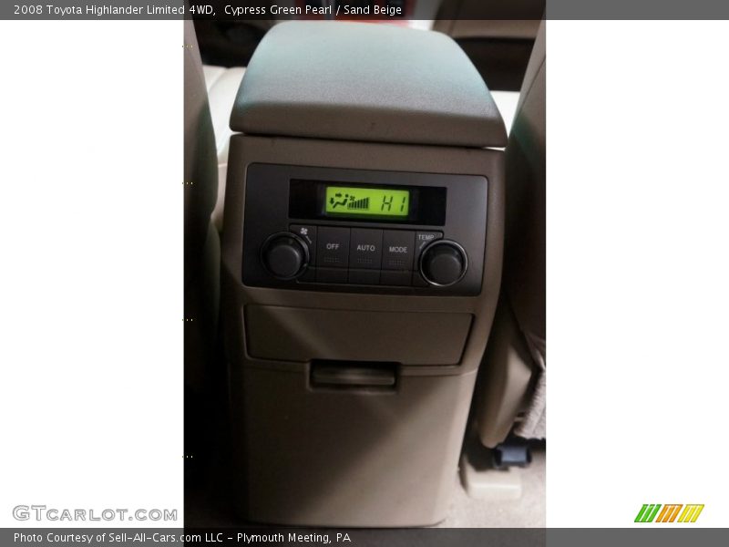 Cypress Green Pearl / Sand Beige 2008 Toyota Highlander Limited 4WD