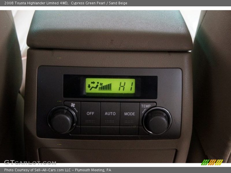 Cypress Green Pearl / Sand Beige 2008 Toyota Highlander Limited 4WD