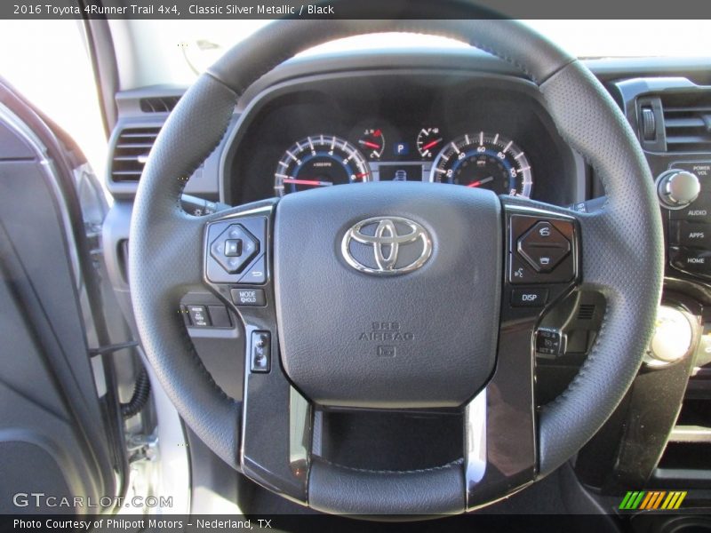 Classic Silver Metallic / Black 2016 Toyota 4Runner Trail 4x4