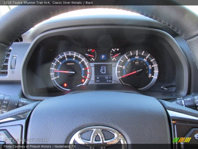 Classic Silver Metallic / Black 2016 Toyota 4Runner Trail 4x4