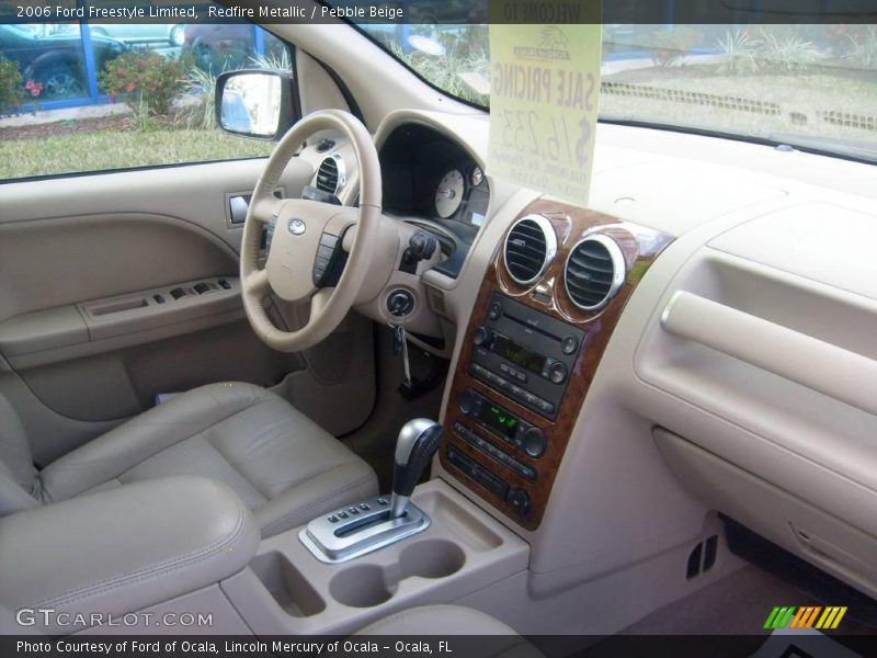 Redfire Metallic / Pebble Beige 2006 Ford Freestyle Limited