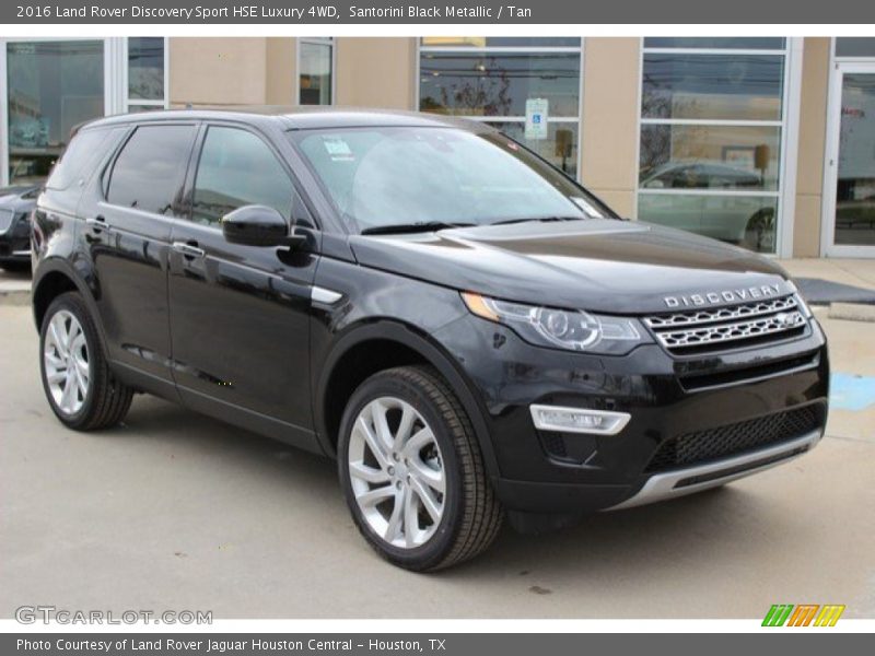 Santorini Black Metallic / Tan 2016 Land Rover Discovery Sport HSE Luxury 4WD
