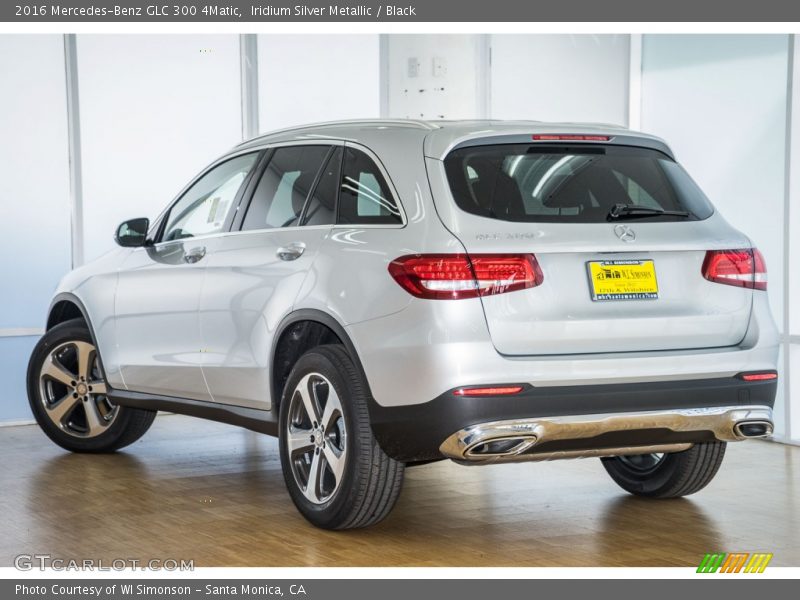 Iridium Silver Metallic / Black 2016 Mercedes-Benz GLC 300 4Matic