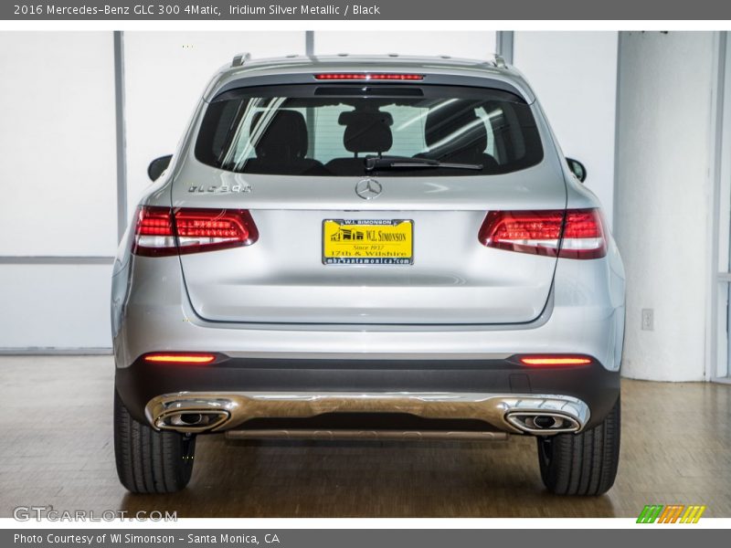 Iridium Silver Metallic / Black 2016 Mercedes-Benz GLC 300 4Matic