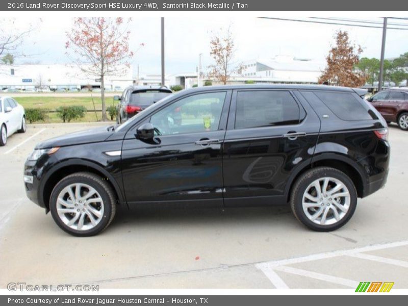 Santorini Black Metallic / Tan 2016 Land Rover Discovery Sport HSE Luxury 4WD