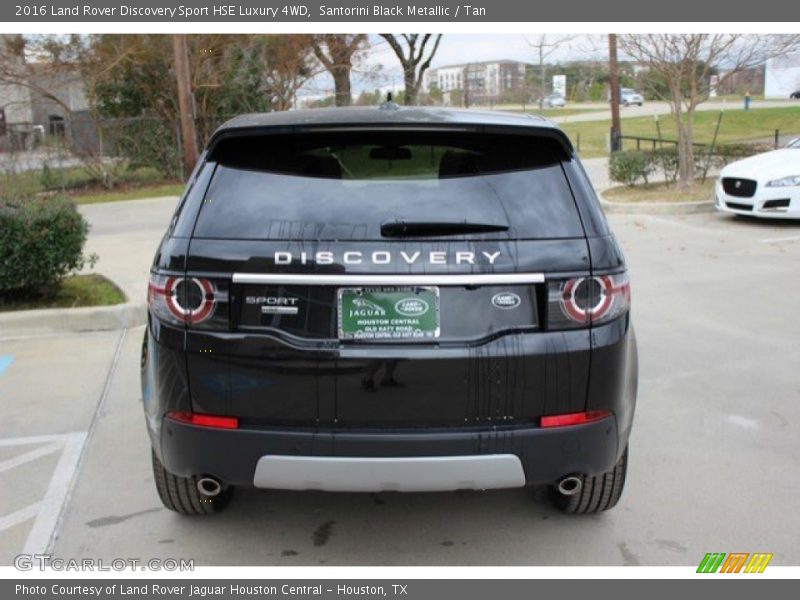 Santorini Black Metallic / Tan 2016 Land Rover Discovery Sport HSE Luxury 4WD