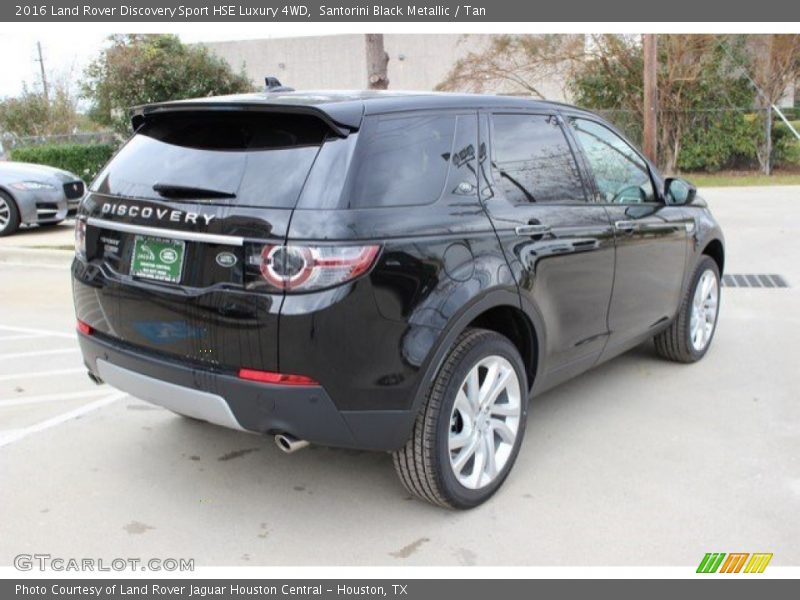 Santorini Black Metallic / Tan 2016 Land Rover Discovery Sport HSE Luxury 4WD