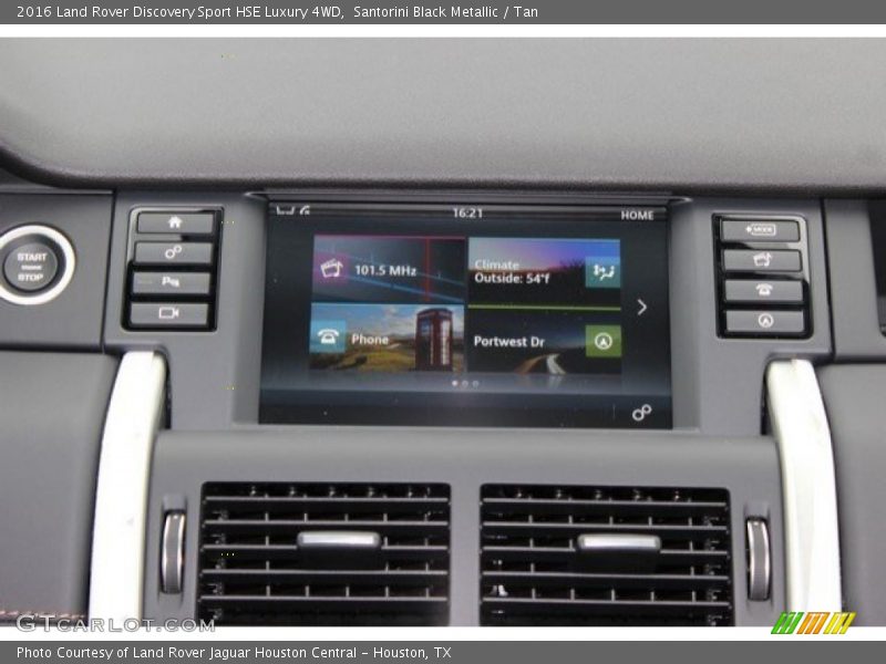 Santorini Black Metallic / Tan 2016 Land Rover Discovery Sport HSE Luxury 4WD