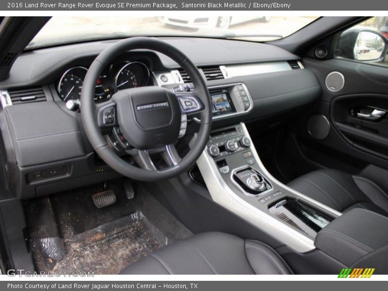 Ebony/Ebony Interior - 2016 Range Rover Evoque SE Premium Package 