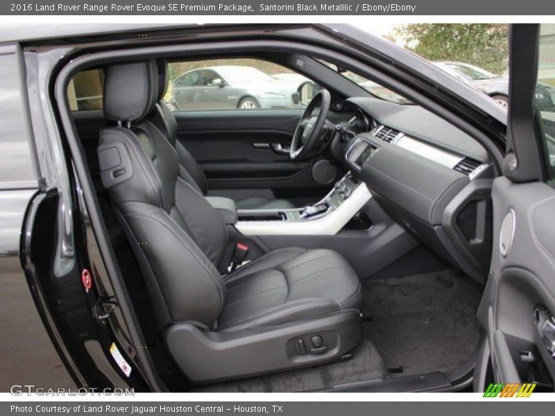 Santorini Black Metalllic / Ebony/Ebony 2016 Land Rover Range Rover Evoque SE Premium Package