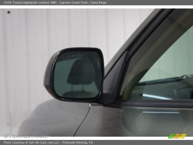 Cypress Green Pearl / Sand Beige 2008 Toyota Highlander Limited 4WD