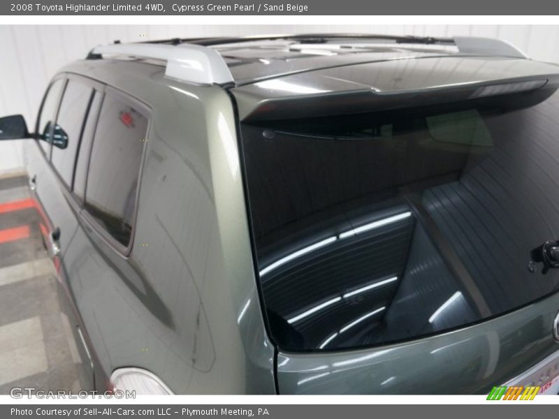 Cypress Green Pearl / Sand Beige 2008 Toyota Highlander Limited 4WD