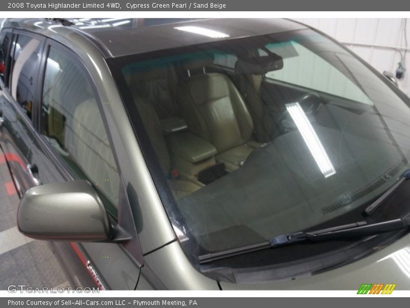 Cypress Green Pearl / Sand Beige 2008 Toyota Highlander Limited 4WD