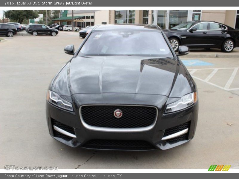 Storm Grey / Jet/Light Oyster 2016 Jaguar XF 35t