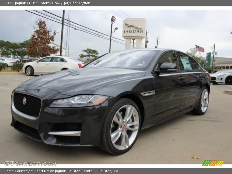 Storm Grey / Jet/Light Oyster 2016 Jaguar XF 35t