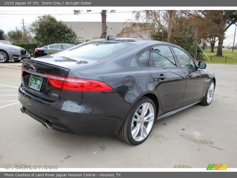 Storm Grey / Jet/Light Oyster 2016 Jaguar XF 35t