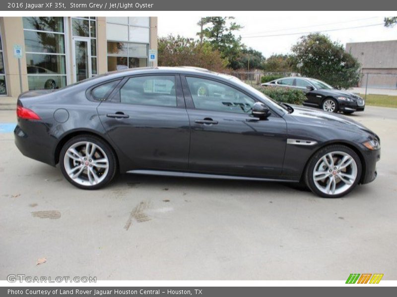 Storm Grey / Jet/Light Oyster 2016 Jaguar XF 35t