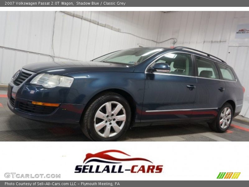 Shadow Blue / Classic Grey 2007 Volkswagen Passat 2.0T Wagon