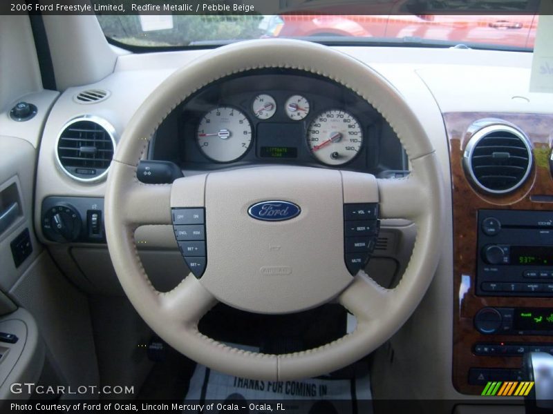 Redfire Metallic / Pebble Beige 2006 Ford Freestyle Limited