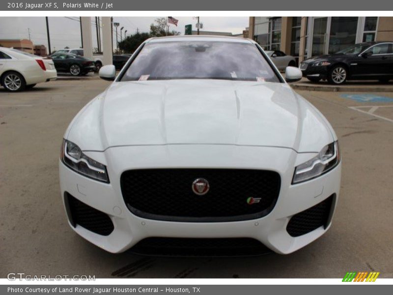 Polaris White / Jet 2016 Jaguar XF S