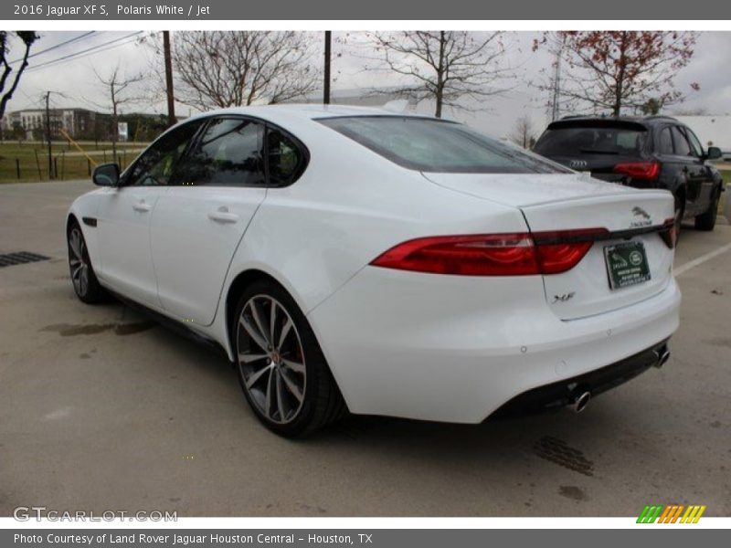 Polaris White / Jet 2016 Jaguar XF S
