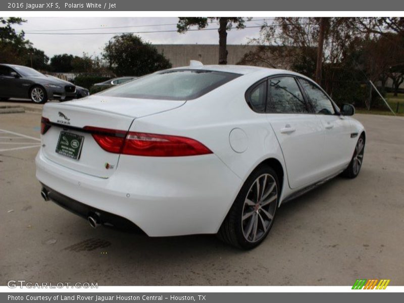 Polaris White / Jet 2016 Jaguar XF S