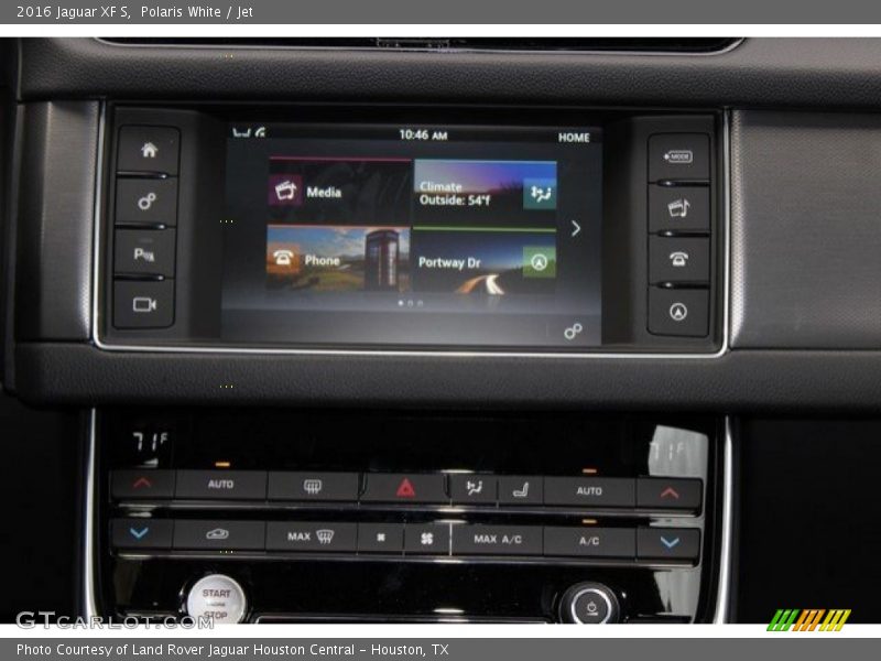 Polaris White / Jet 2016 Jaguar XF S