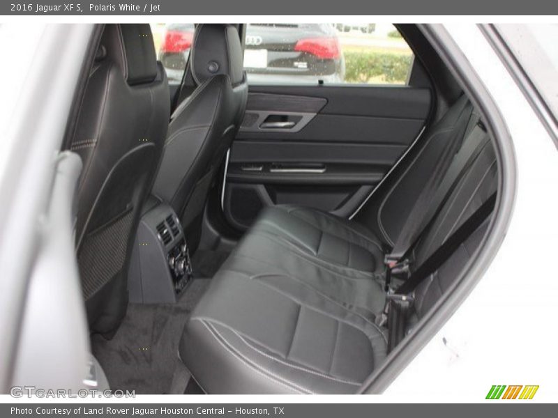 Polaris White / Jet 2016 Jaguar XF S