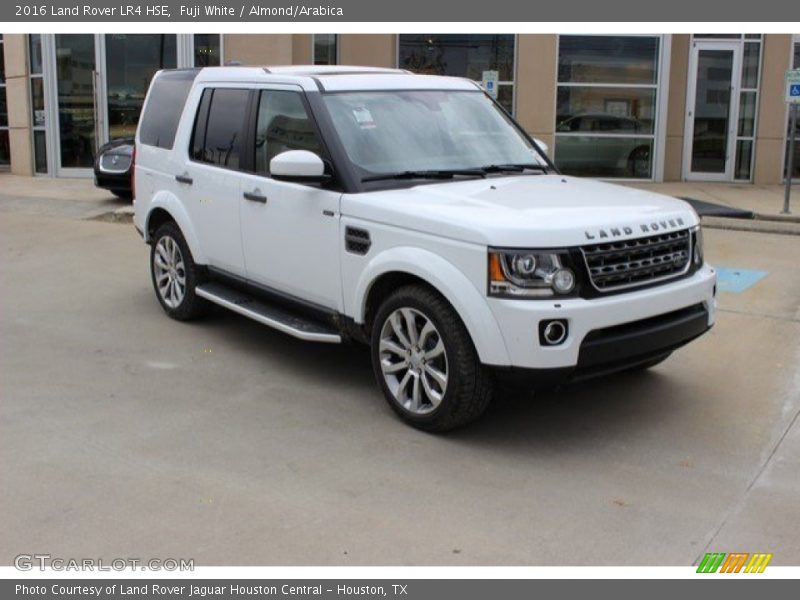 Fuji White / Almond/Arabica 2016 Land Rover LR4 HSE