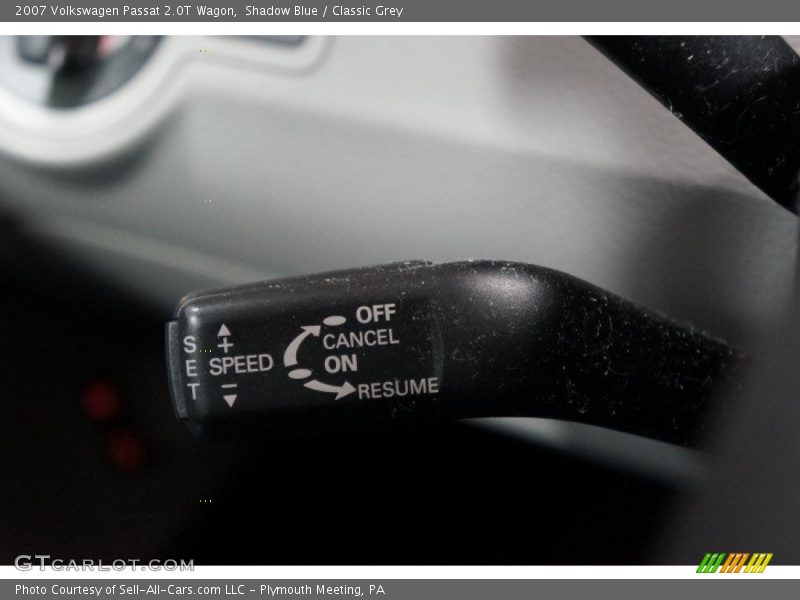 Shadow Blue / Classic Grey 2007 Volkswagen Passat 2.0T Wagon