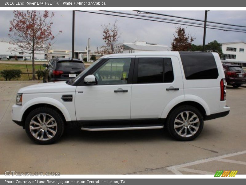 Fuji White / Almond/Arabica 2016 Land Rover LR4 HSE