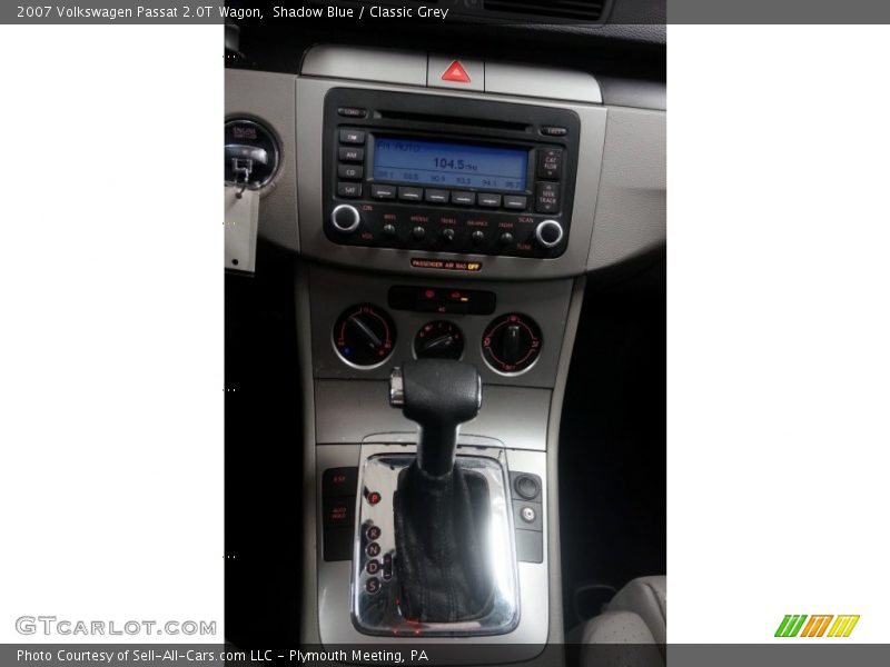 Shadow Blue / Classic Grey 2007 Volkswagen Passat 2.0T Wagon