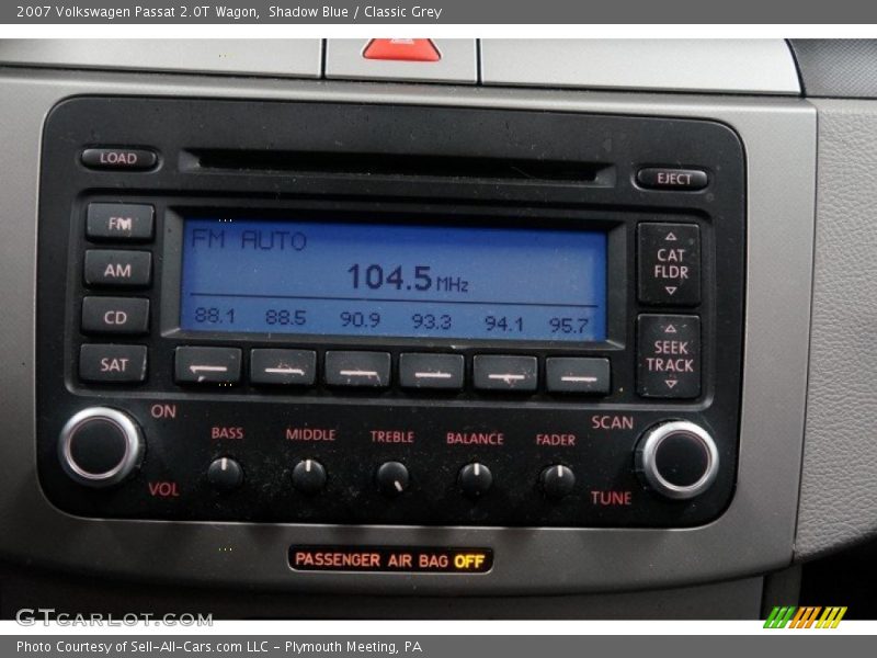 Shadow Blue / Classic Grey 2007 Volkswagen Passat 2.0T Wagon