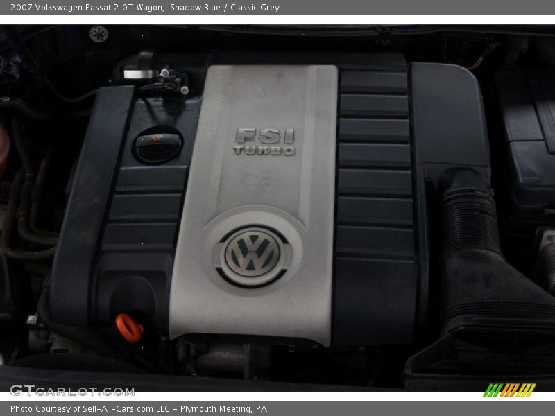 Shadow Blue / Classic Grey 2007 Volkswagen Passat 2.0T Wagon