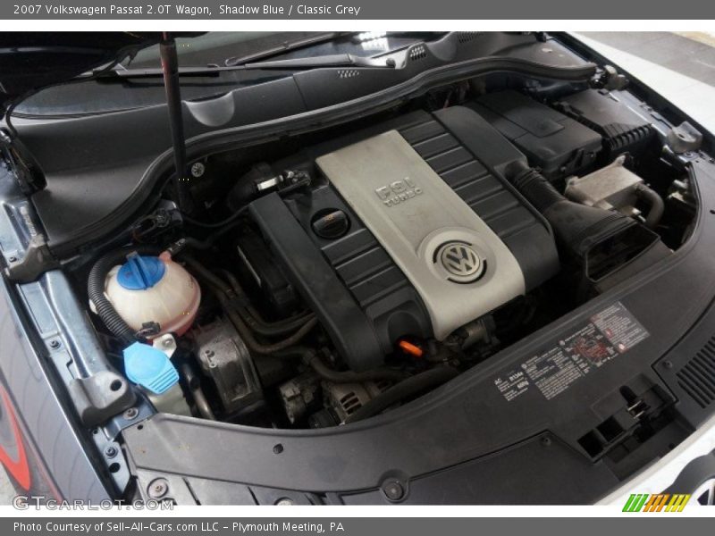 Shadow Blue / Classic Grey 2007 Volkswagen Passat 2.0T Wagon