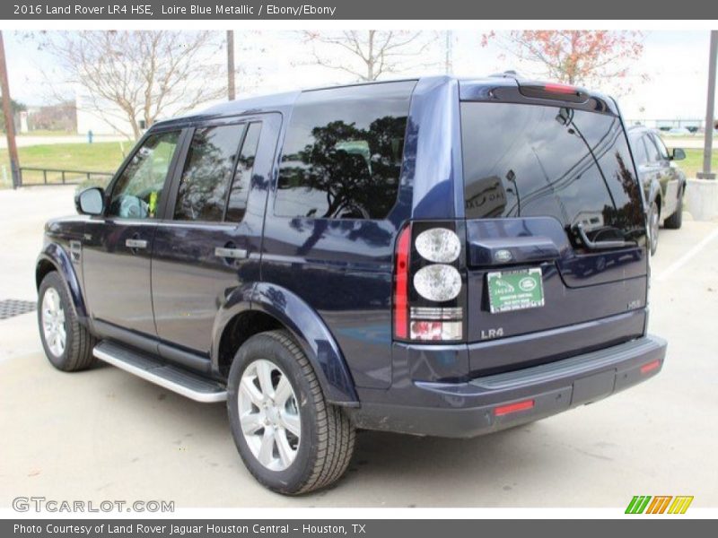 Loire Blue Metallic / Ebony/Ebony 2016 Land Rover LR4 HSE