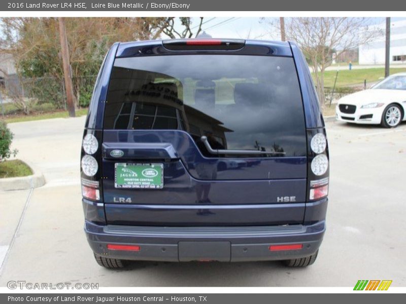 Loire Blue Metallic / Ebony/Ebony 2016 Land Rover LR4 HSE