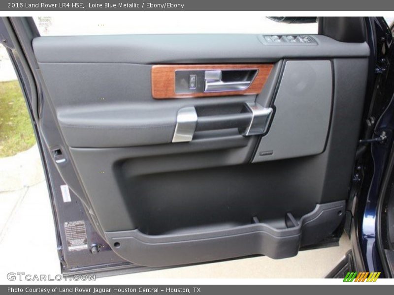 Loire Blue Metallic / Ebony/Ebony 2016 Land Rover LR4 HSE